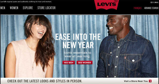 levi's shopping online