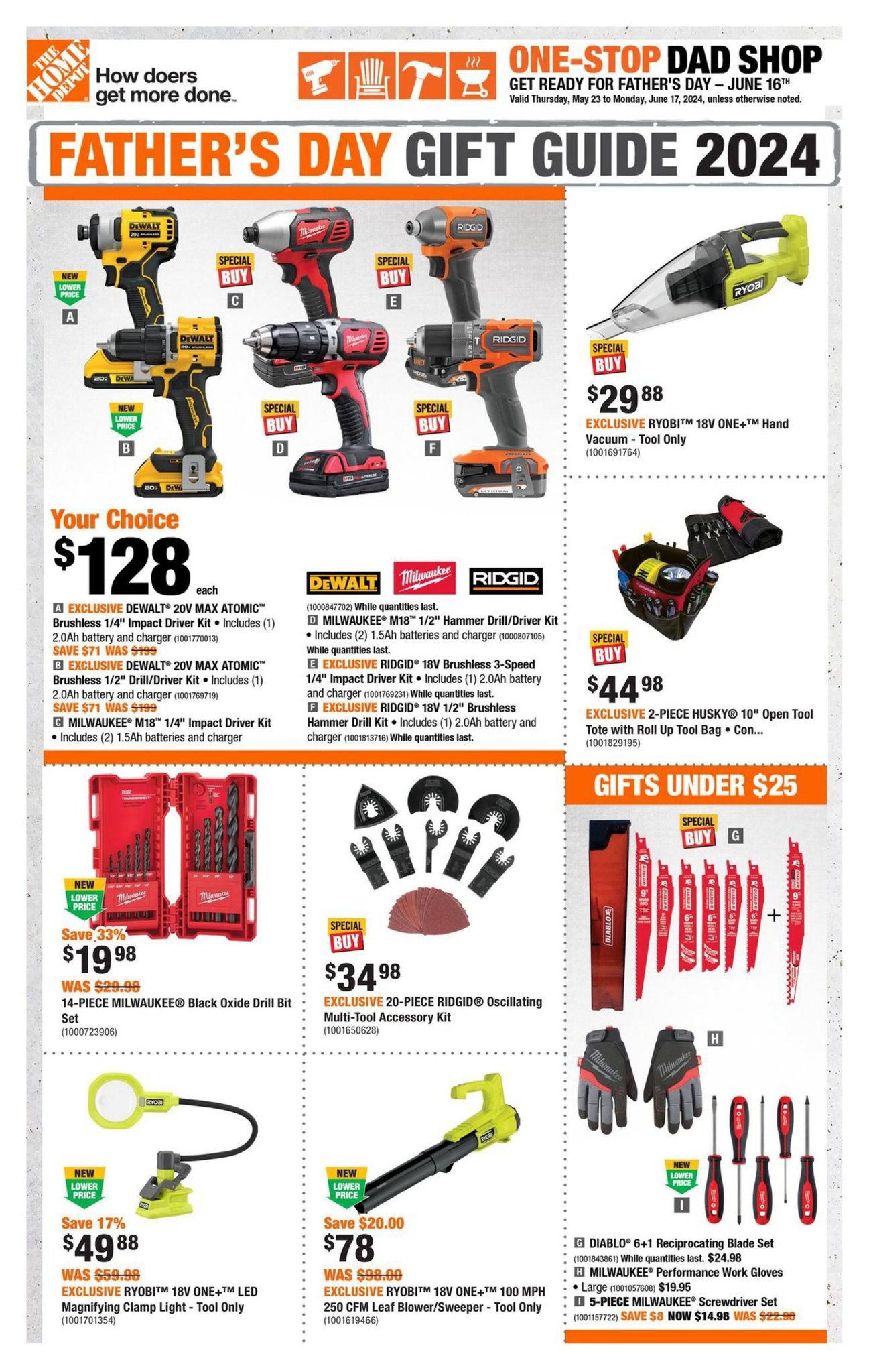 Home Depot - Father's Day Gift Guide - Page 1