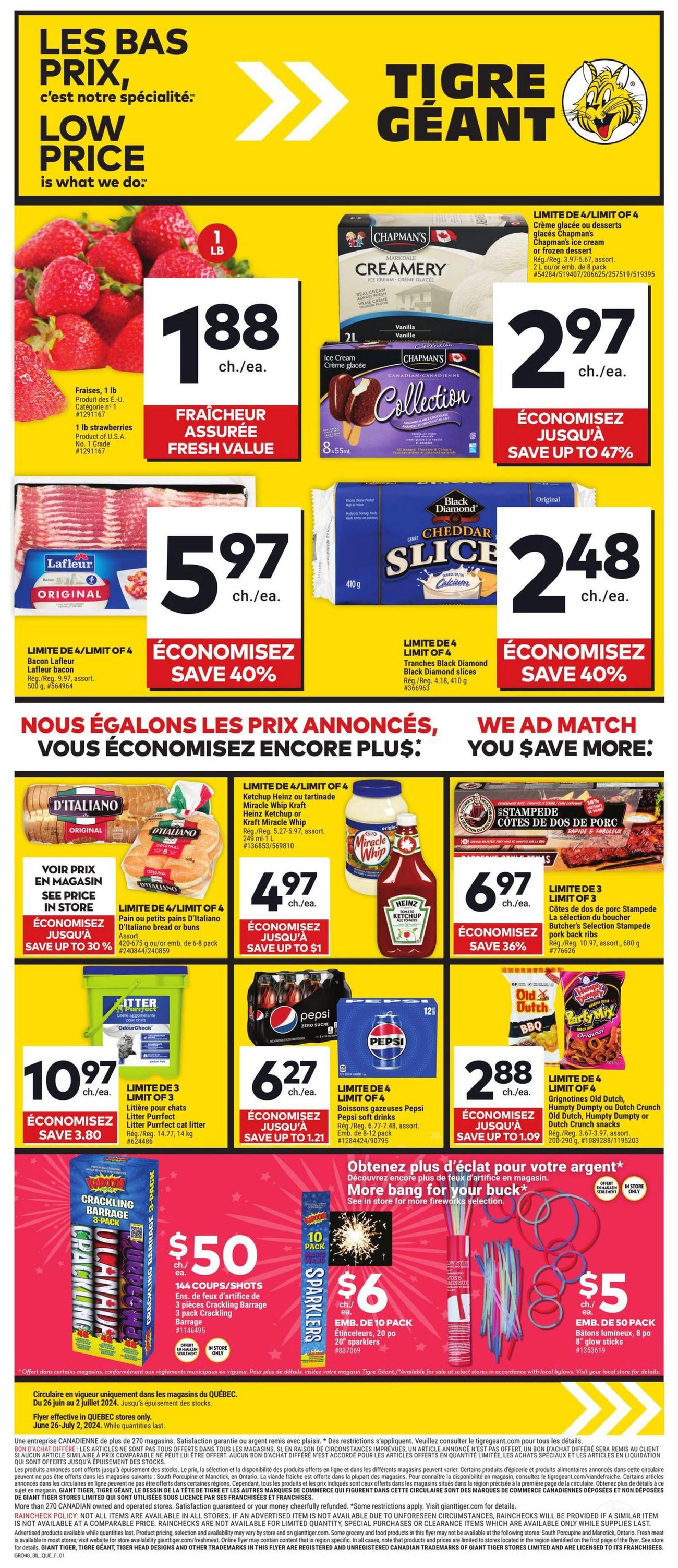 Giant Tiger - Quebec - Weekly Flyer Specials - Page 1