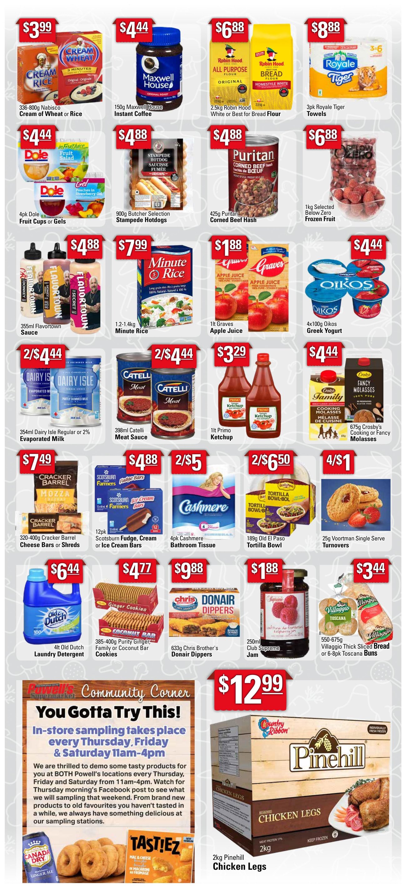 Powell's Supermarket Weekly Flyer Specials from Nov 7th to Nov 13th