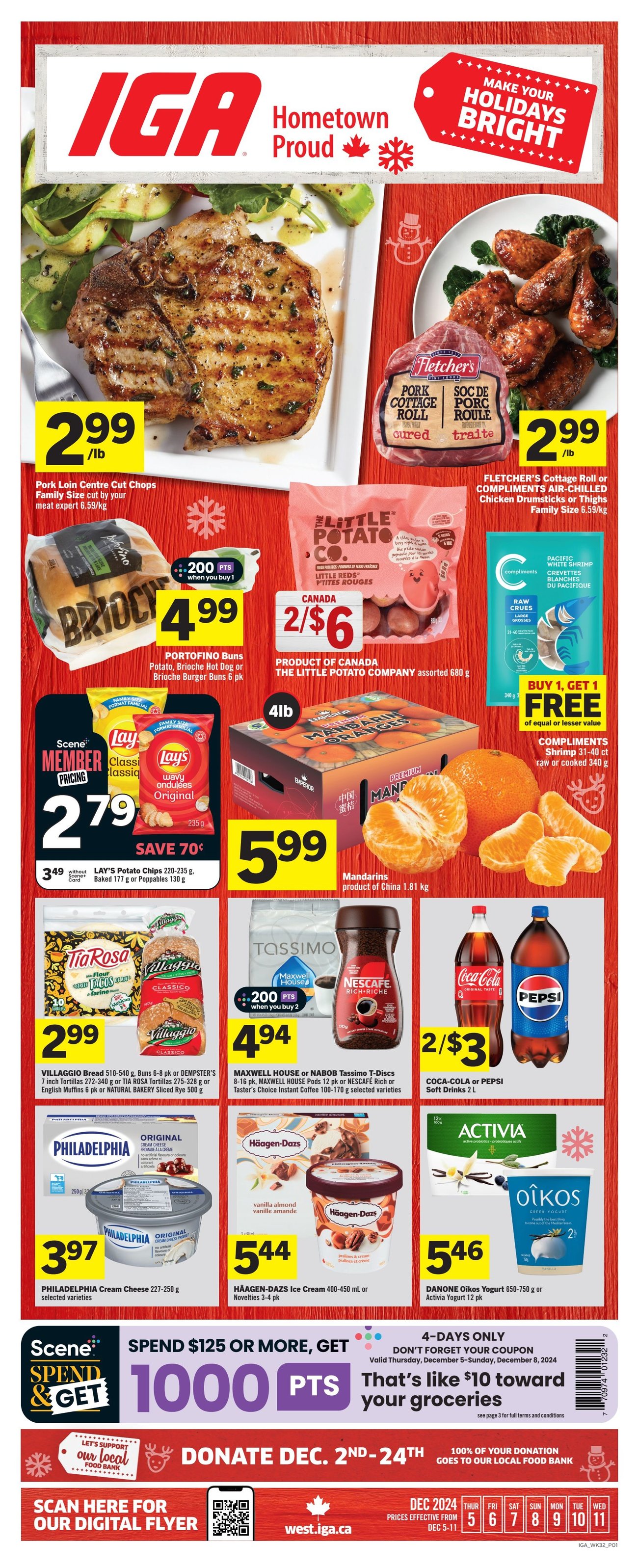 IGA Western Canada Weekly Flyer Specials from Dec 5th to Dec 11th