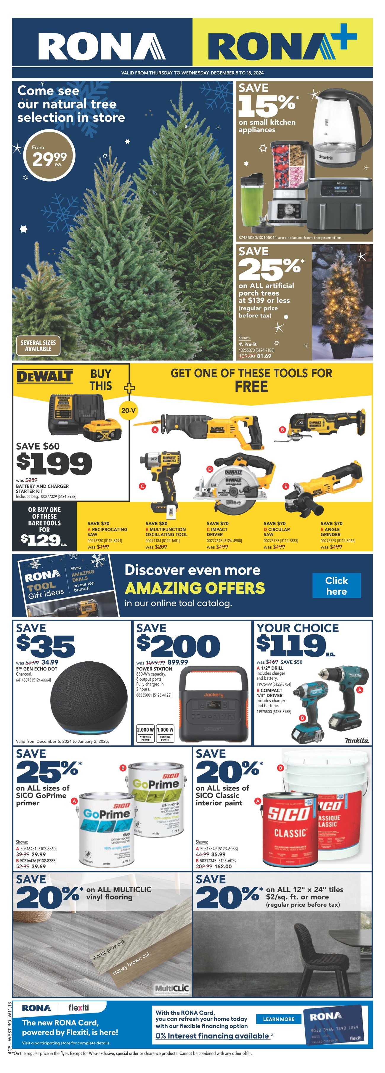 Rona Western Canada Weekly Flyer Specials from Dec 5th to Dec 11th