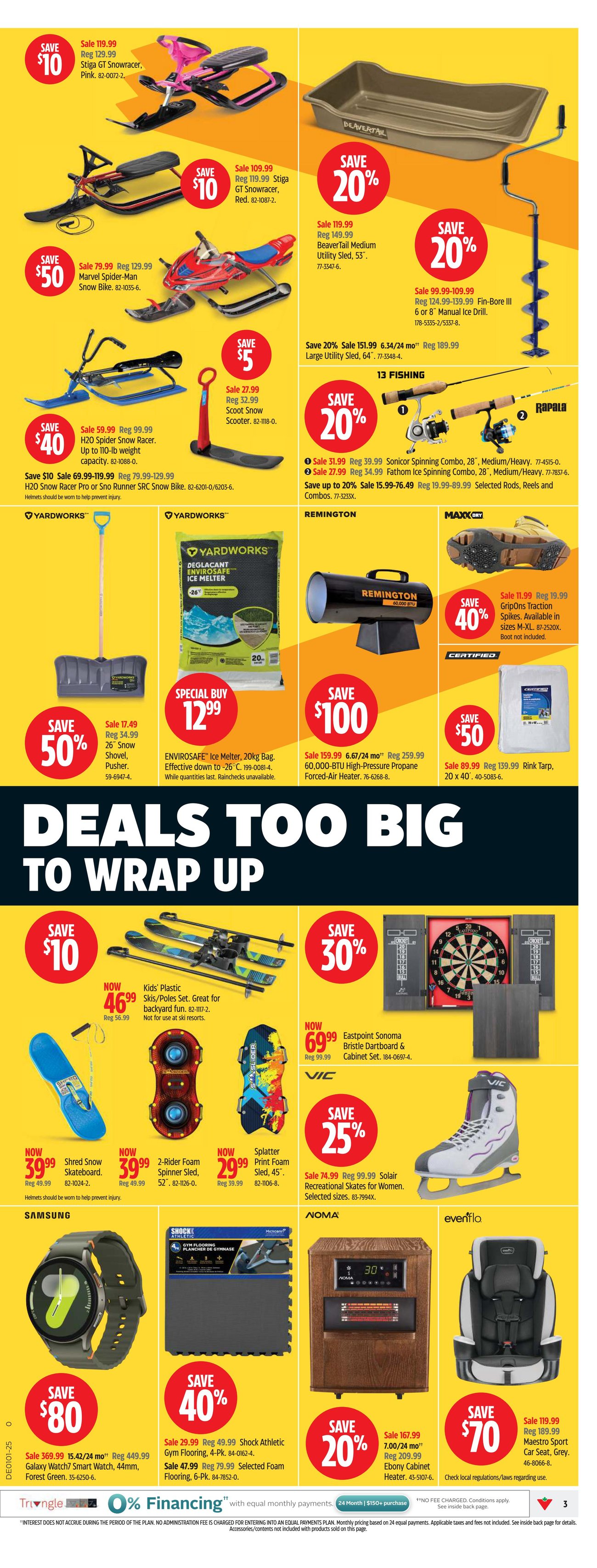 Canadian Tire Western Canada Boxing Week Deals Flyer from Dec 26th