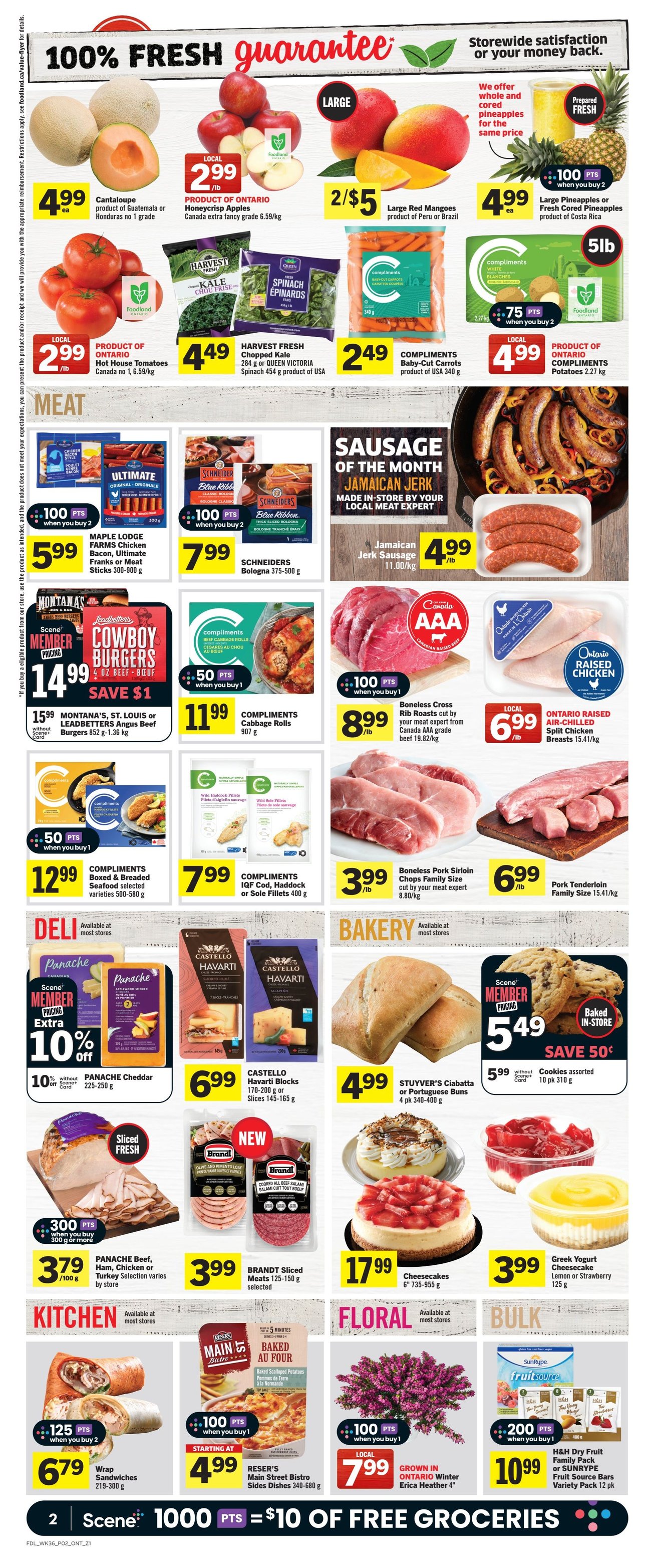 Foodland Ontario Weekly Flyer Specials from Jan 2nd to Jan 8th 2025