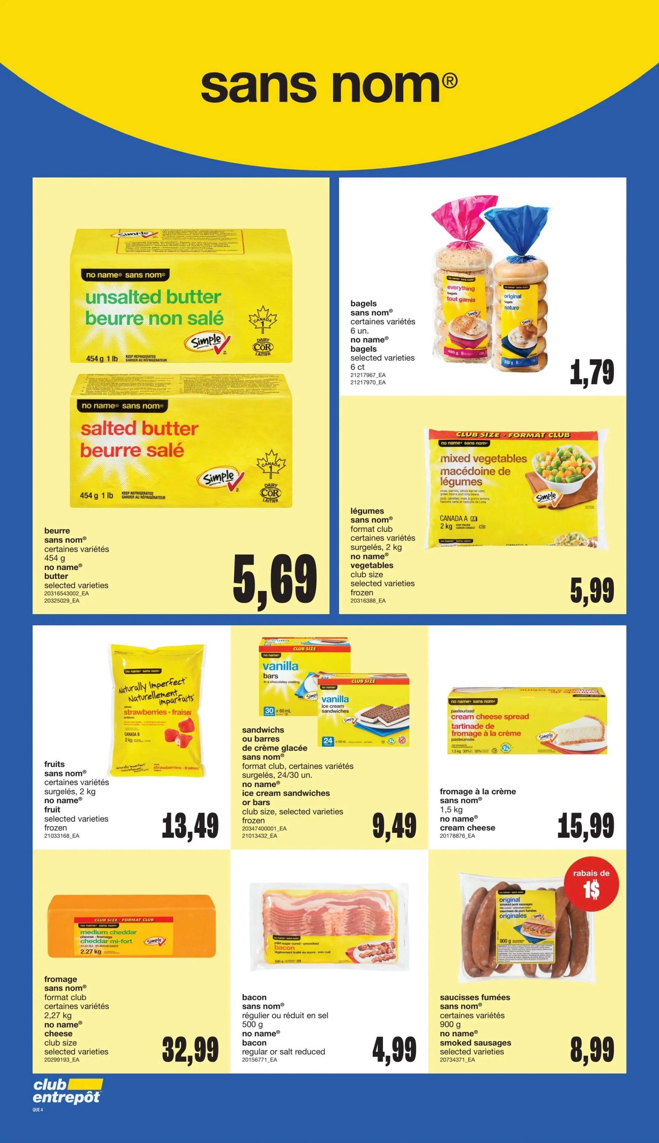 Wholesale Club Quebec Weekly Flyer Specials from Jan 2nd to Jan 8th