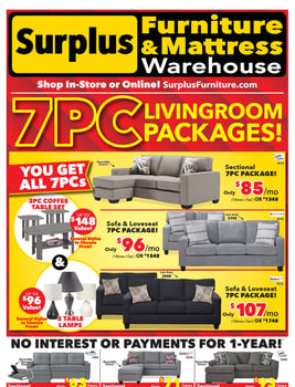 Surplus Furniture & Mattress Warehouse - 2 Weeks of Savings