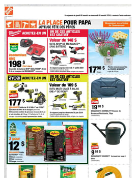 Home Depot - Quebec - Weekly Flyer Specials