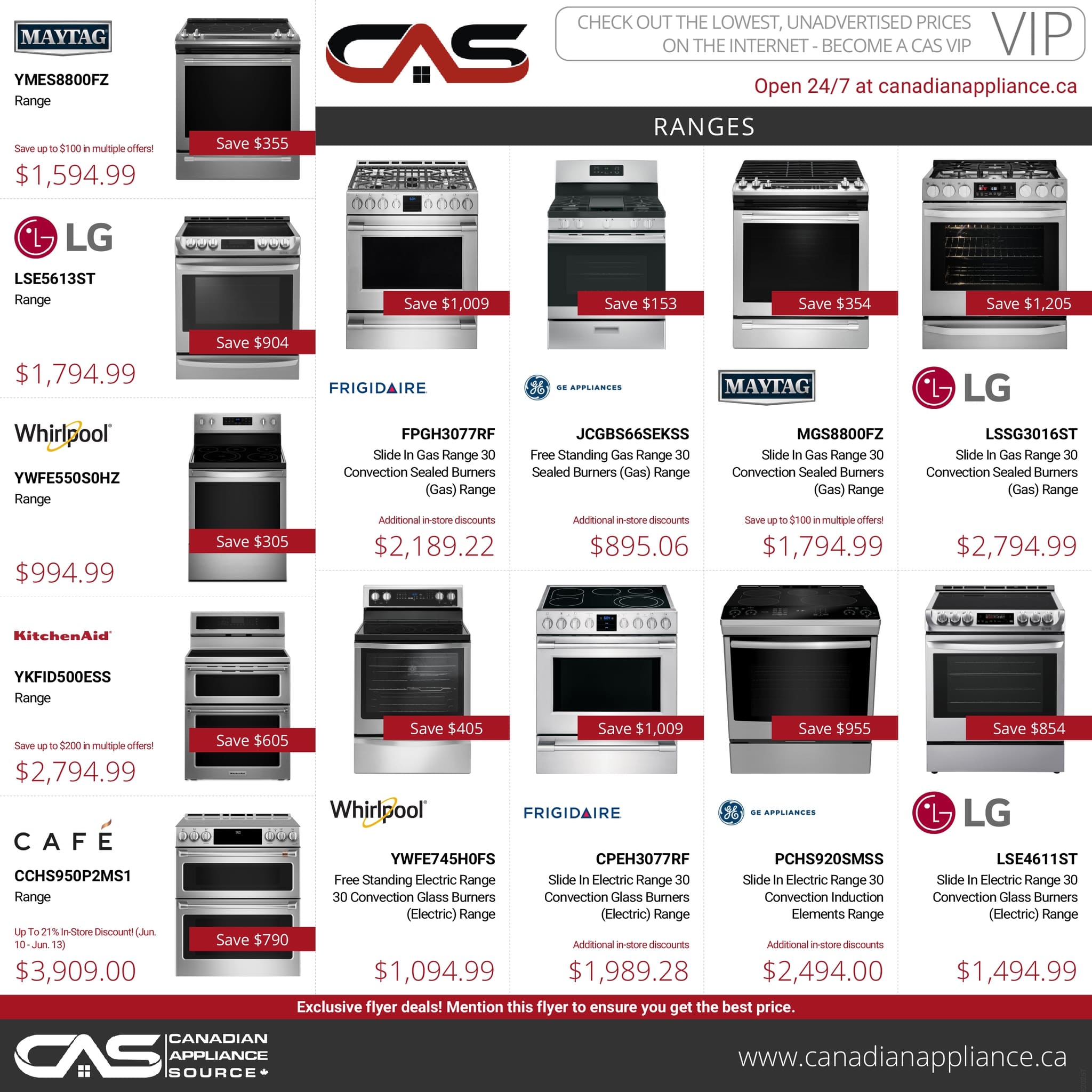 Canadian Appliance Source Current Flyer  Flyers Online