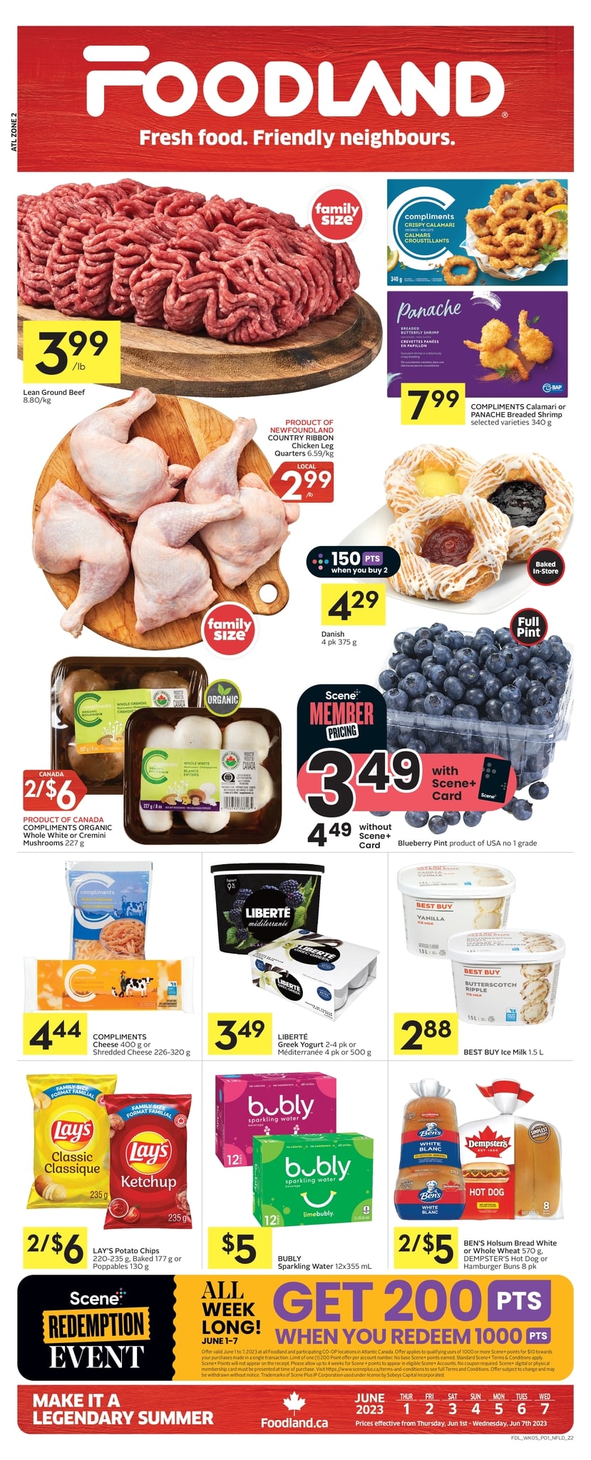 Foodland Newfoundland Weekly Flyer Specials from Jun 1st to Jun 7th