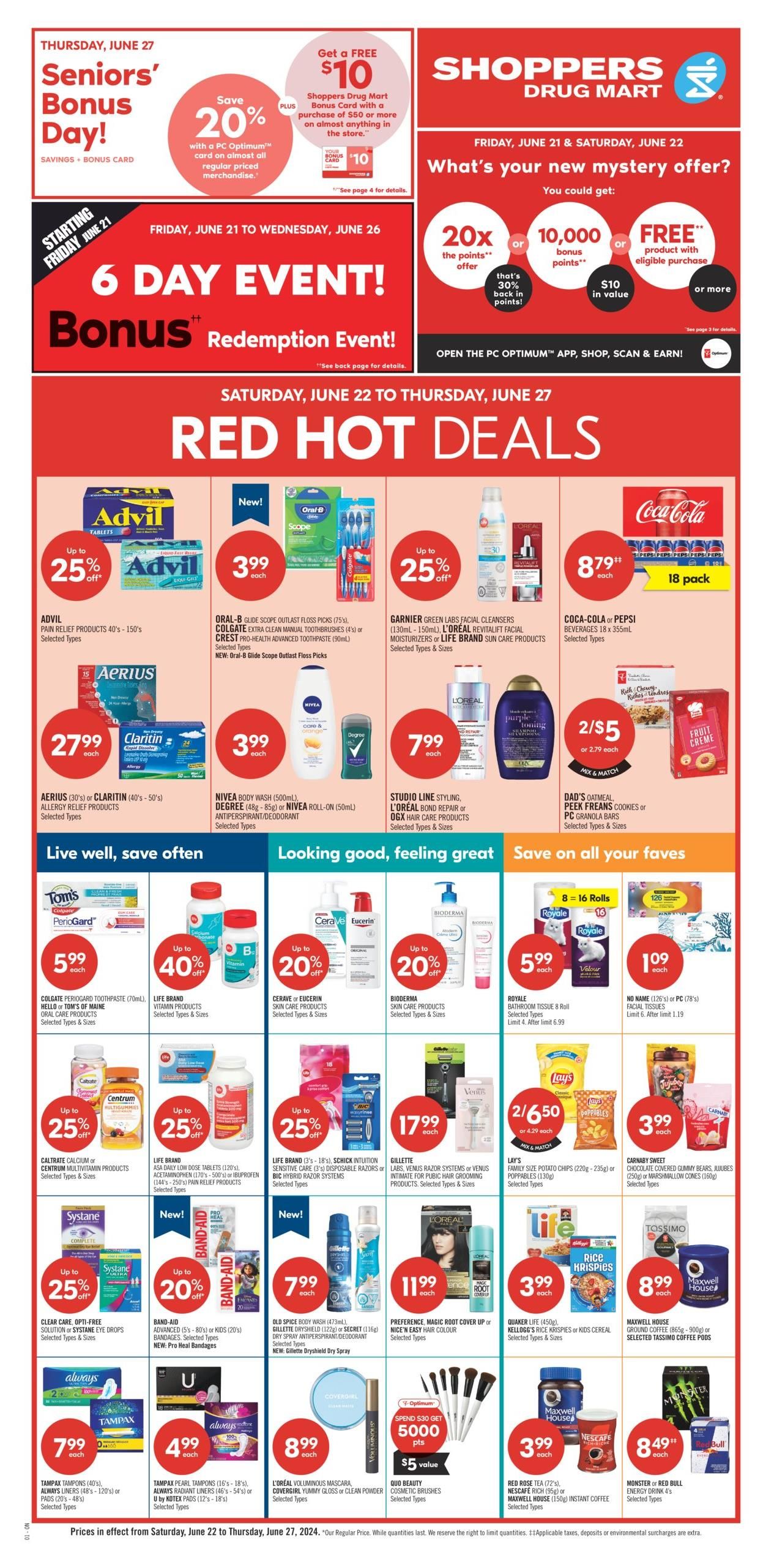 Shoppers Drug Mart - Weekly Flyer Specials - Page 1