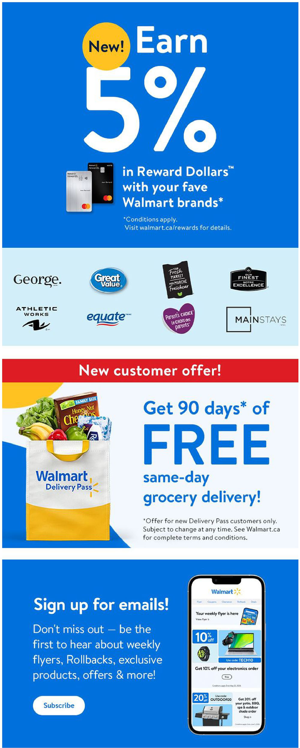 Walmart Canada Western Canada Weekly Flyer Specials from Oct 17th