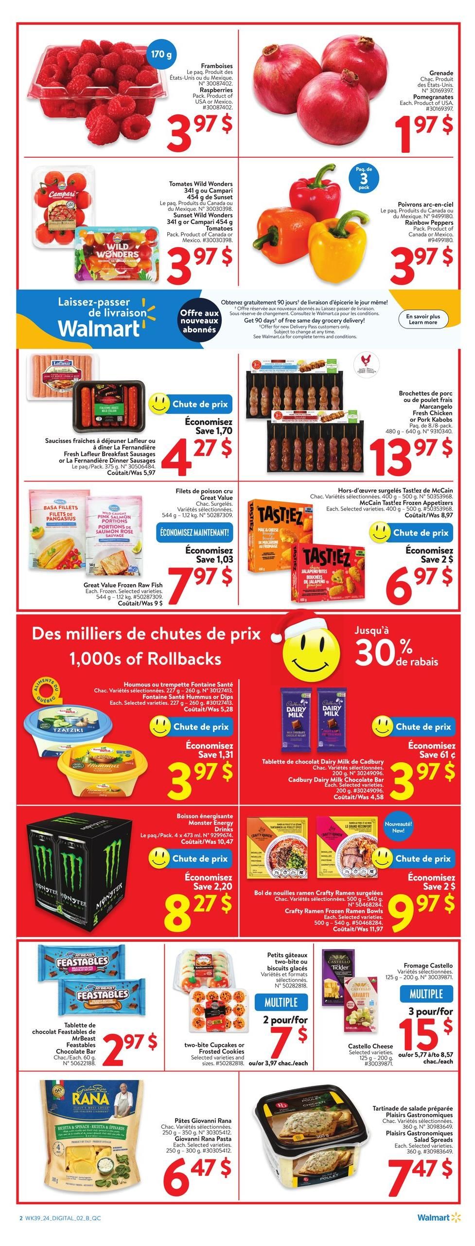 Walmart Canada Quebec Weekly Flyer Specials from Oct 17th to Oct