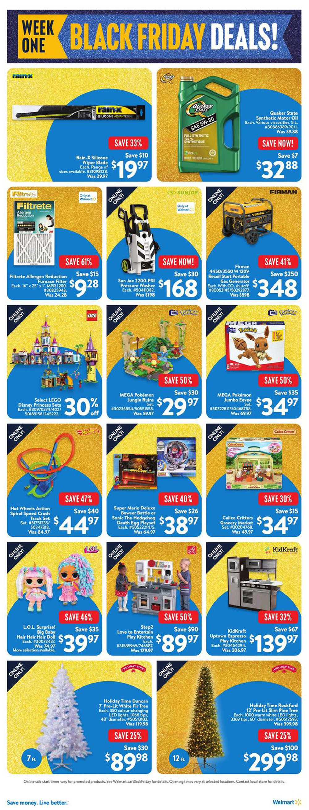 Walmart Canada Western Canada Black Friday Deals Flyer from Nov