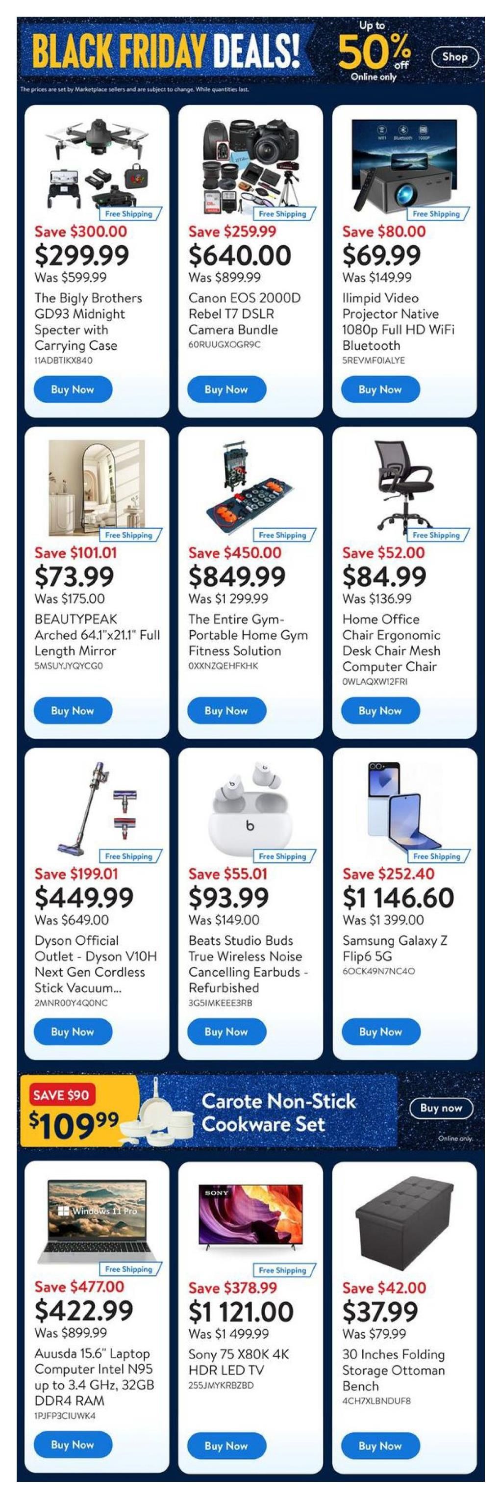 Walmart Canada Western Canada Black Friday Deals Flyer from Nov