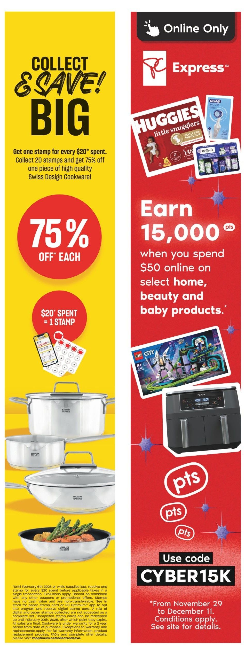 Real Canadian Superstore Western Canada Black Friday Flyer from Nov