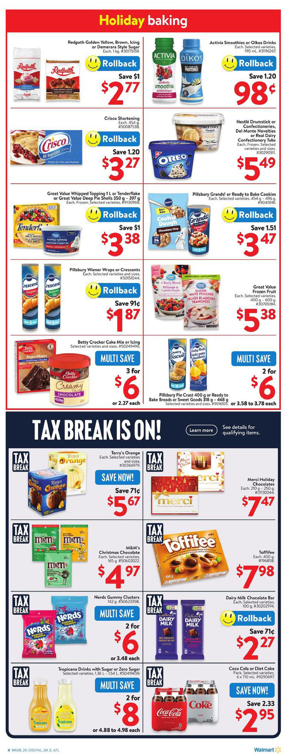 Walmart Canada Atlantic Canada Weekly Flyer Specials from Dec 19th