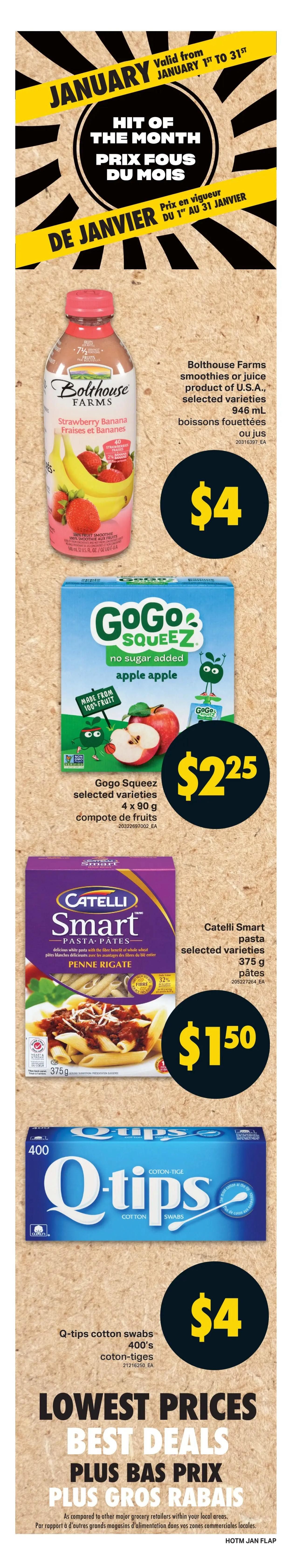 Freshmart Ontario Weekly Flyer Specials from Jan 2nd to Jan 8th