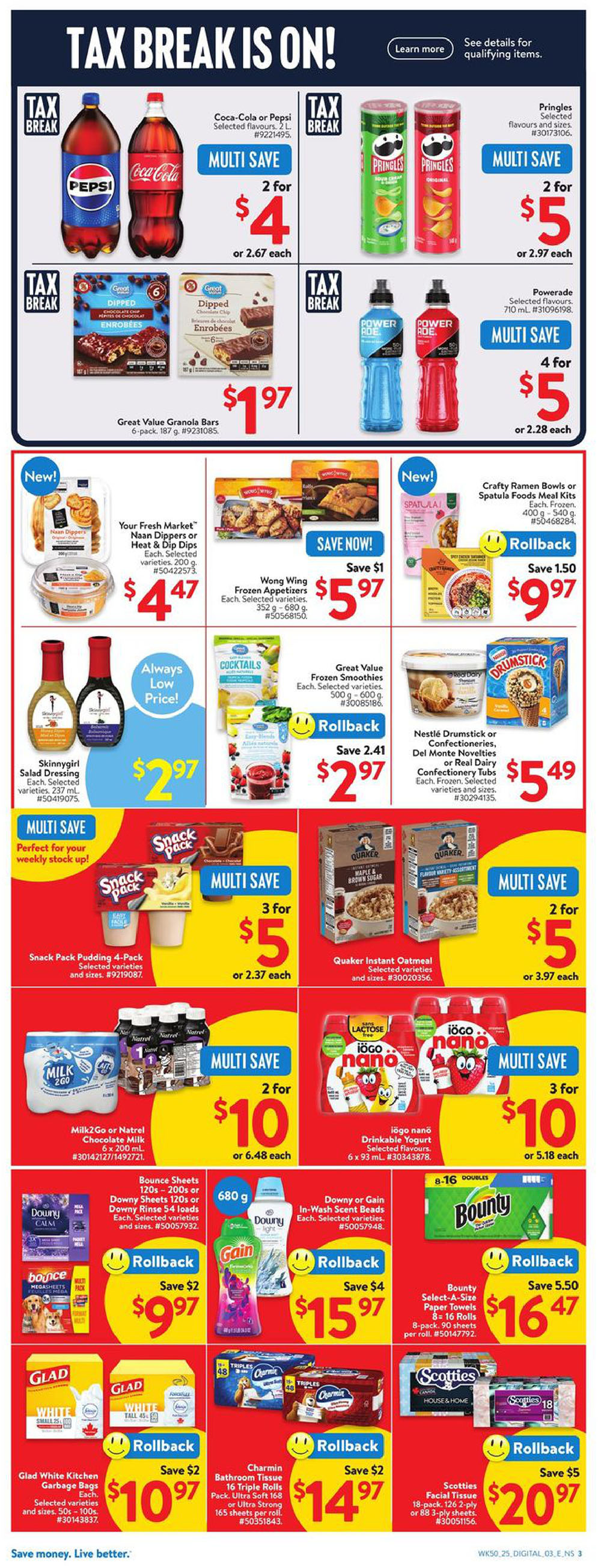 Walmart Canada Atlantic Canada Weekly Flyer Specials from Jan 2nd