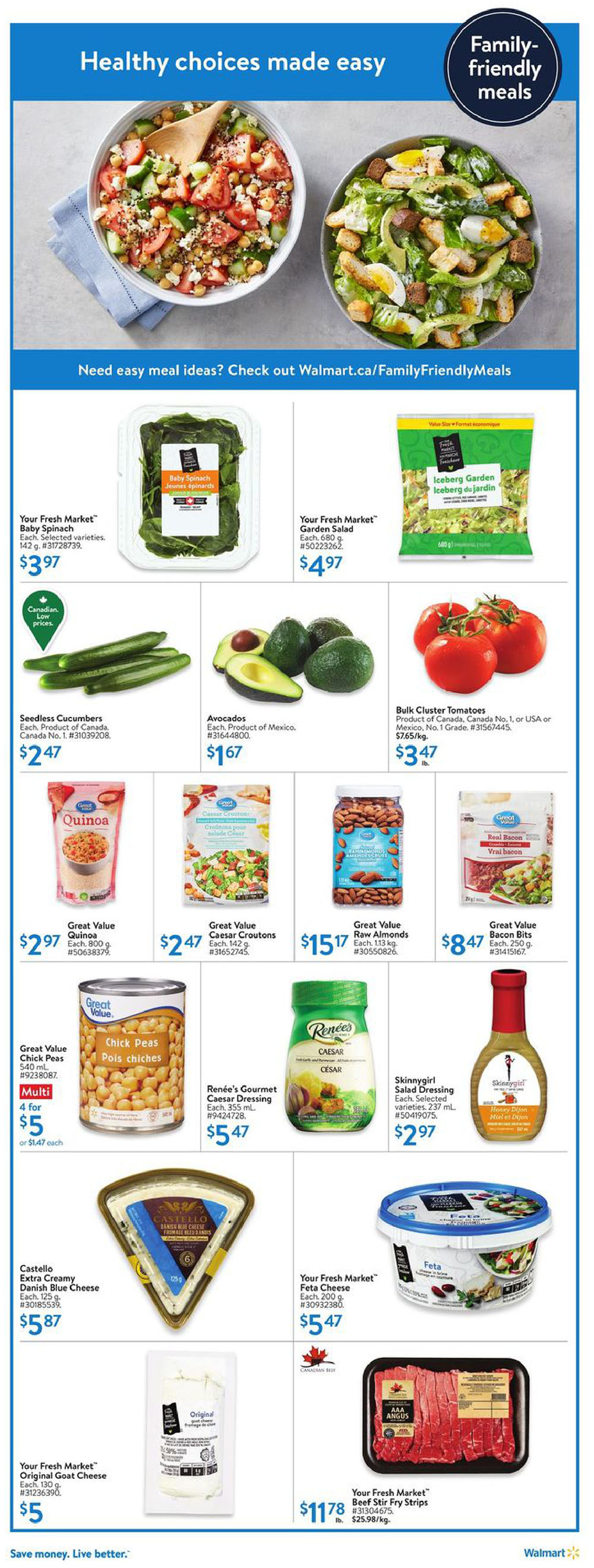 Walmart Canada Atlantic Canada Weekly Flyer Specials from Jan 2nd