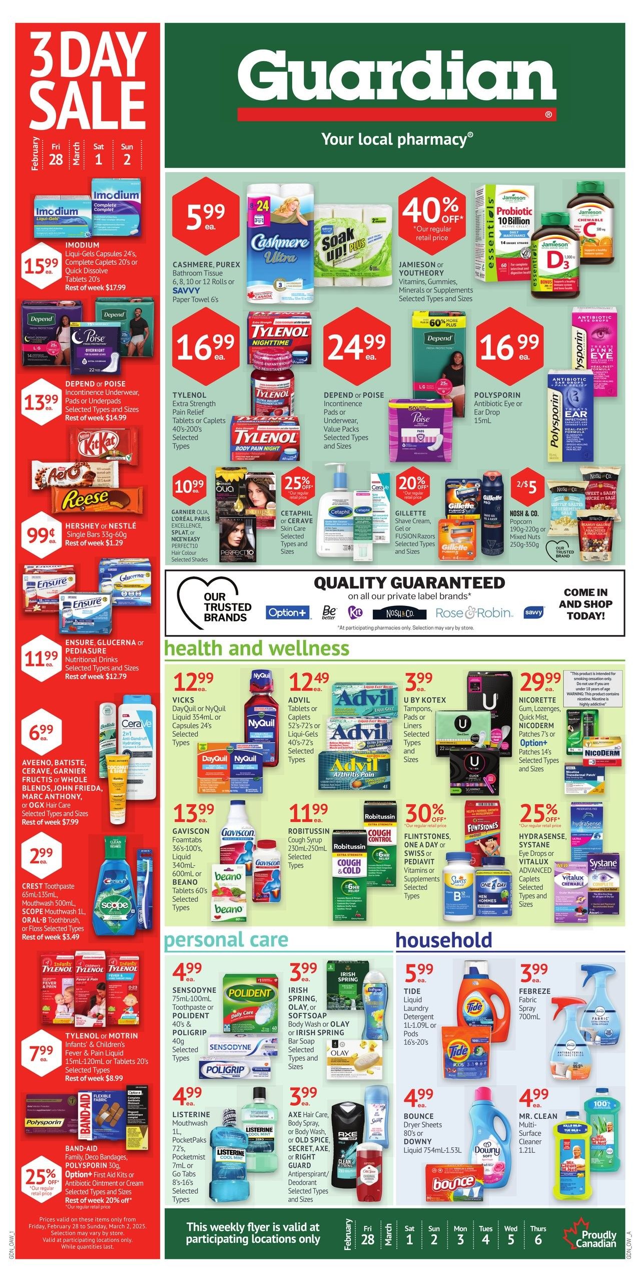 Guardian IDA Pharmacies - Weekly Flyer Specials from Feb 28th to Mar ...